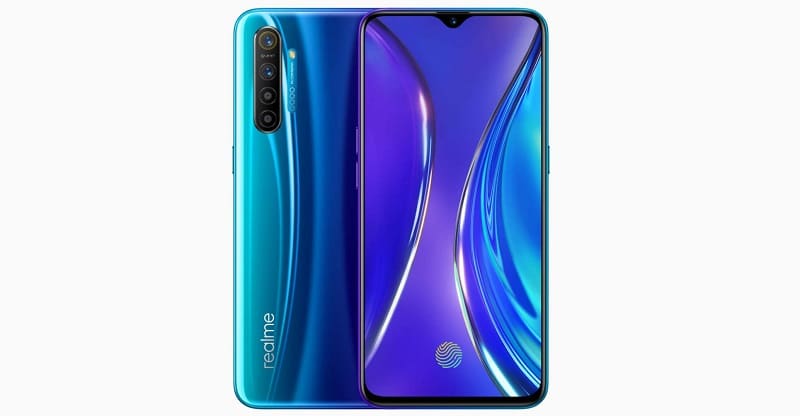 Realme XT é lançado oficialmente com três variantes e câmera de 64 MP Realme XT na cor azul.