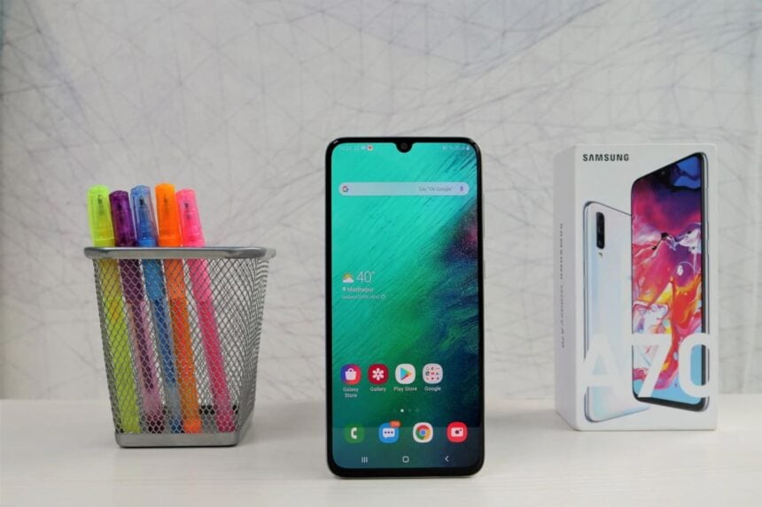 samsung galaxy a70s pode chegar em setembro
