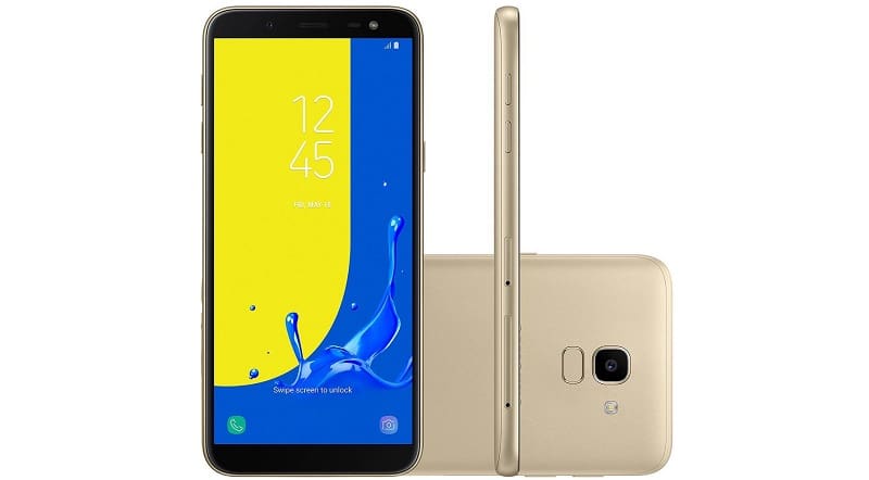 Galaxy M30 e Galaxy J6 recebem atualização de segurança de setembro Galaxy J6 na cor dourado.