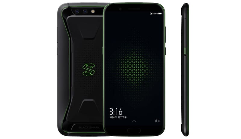 Xiaomi Black Shark começa a receber atualização para o Android 9 Pie Black Shark na cor preta.