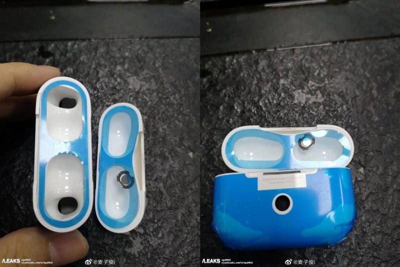 AirPods Pro tem imagens do estojo de carregamento vazadas Suposto estojo de carregamento do Apple AirPods Pro.
