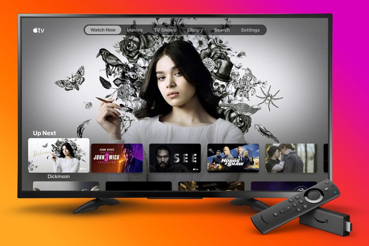Apple TV para Amazon Fire TV Stick.
