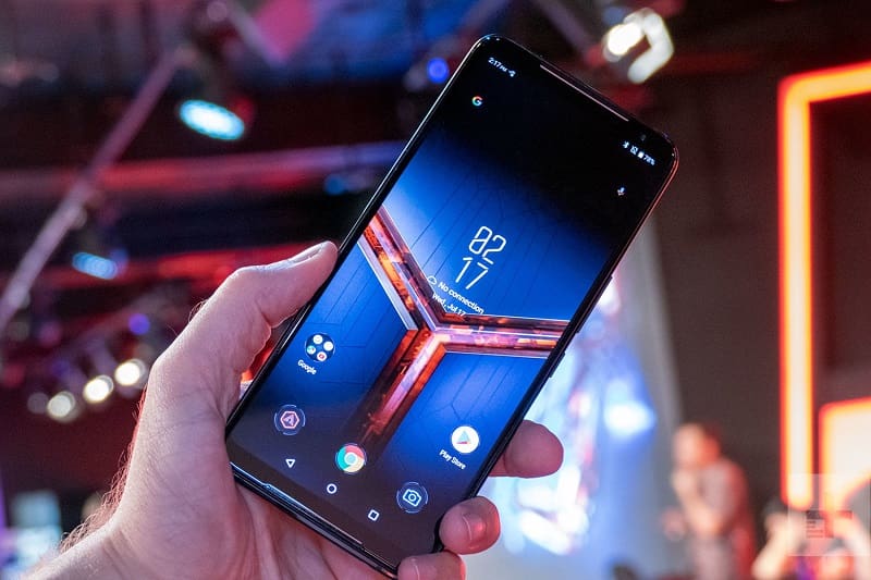 ASUS ROG Phone 2 recebe update com novidades para os AirTriggers ASUS ROG Phone 2 update.