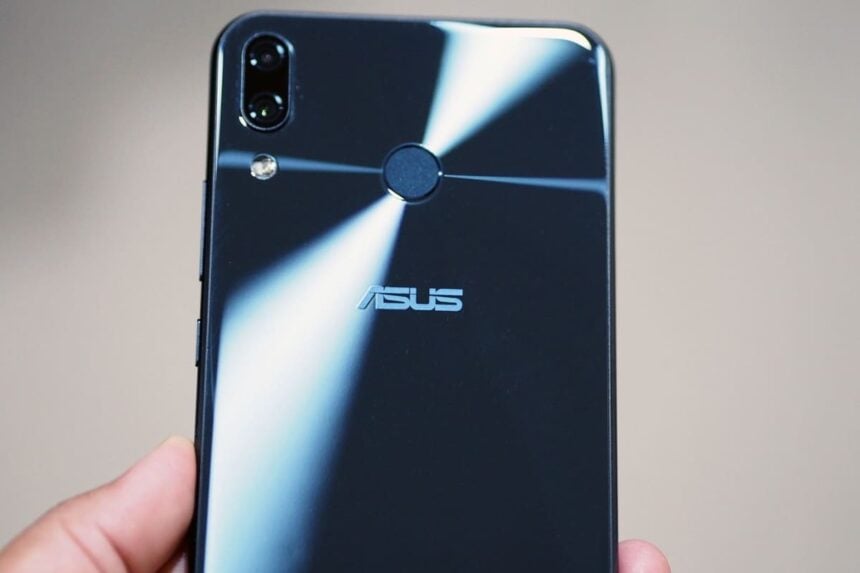 ASUS Zenfone 5Z nova atualização.