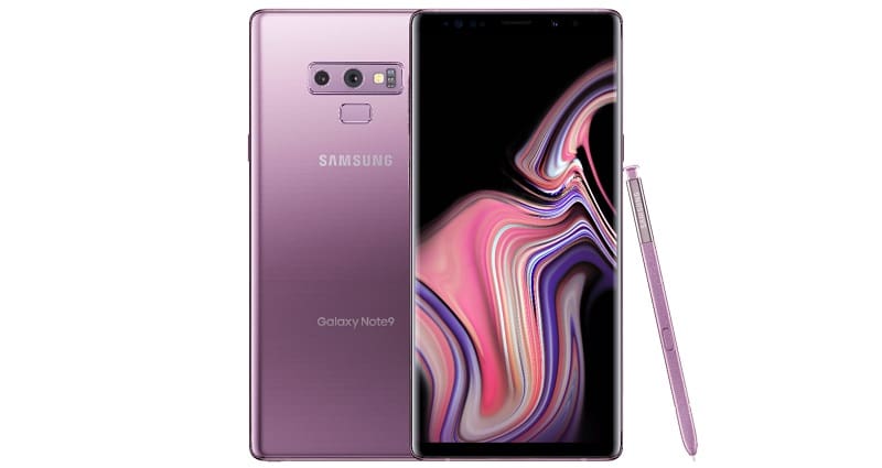 Galaxy Note 9 recebe pacote de segurança de outubro de 2019 no Brasil Galaxy Note 9 roxo.
