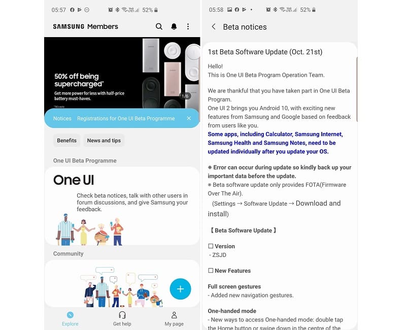 Galaxy S10 recebe One UI 2.0 e Android 10 na Espanha e no Reino Unido Galaxy S10 One UI 2.0 e Android 10 Espanha e Reino Unido.