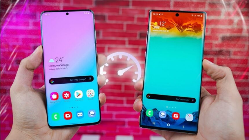 galaxy s20 and note 10 plus
