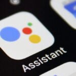 Google Assistente card de ações.