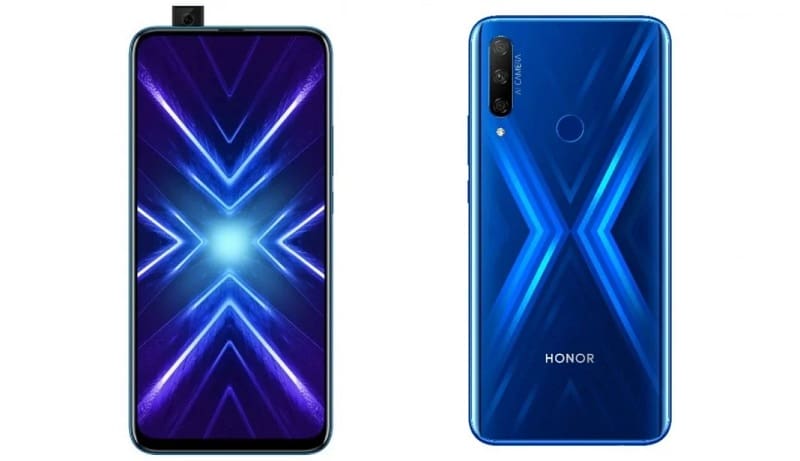 Honor 9X ganha versão internacional com Kirin 710F e Google Apps Honor 9X na cor azul.