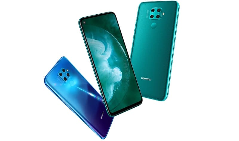 Huawei Nova 5Z é oficializado com Kirin 810 e câmera quádrupla Huawei Nova 5Z cores.