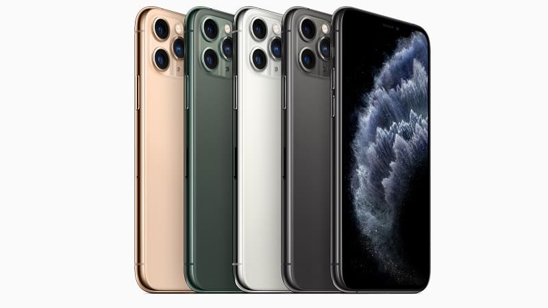 iPhone 11 Pro Max diversas cores.