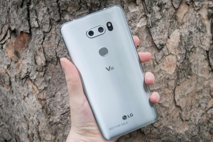 LG V30 atualização de setembro e Android 9 Pie.