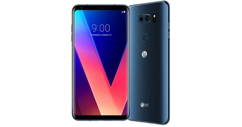 LG V30 começa a receber atualização para o Android 9 Pie LG V30 preto.