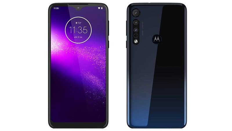 Motorola One Macro é oficializado com Helio P70 e câmera tripla Motorola One Macro azul.