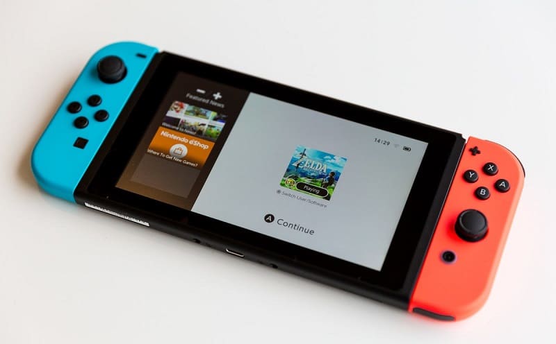Nintendo Switch vendas.