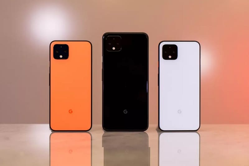 Galaxy Note 10+ Vs. Google Pixel 4: Comparando especificações e preços Google Pixel 4 e 4 XL design.