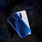 Realme X2 Pro branco ou azul.