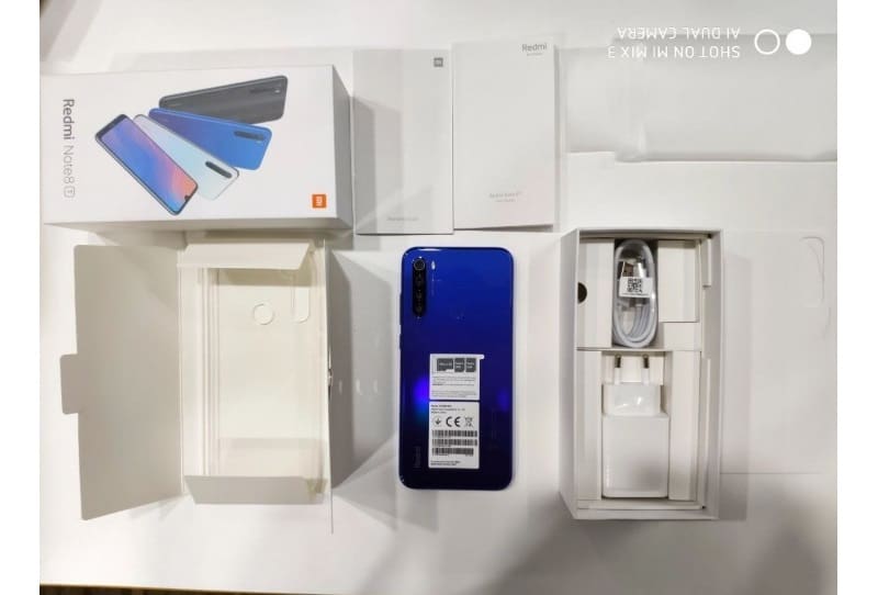 Caixa do Redmi Note 8T.