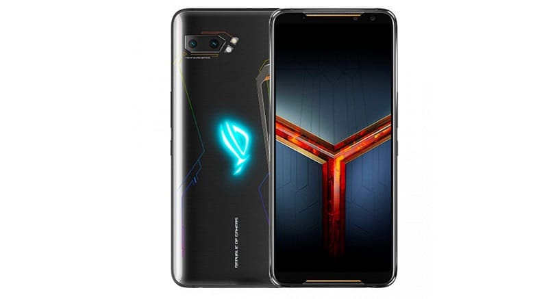 ASUS ROG Phone 2 recebe update com novidades para os AirTriggers ASUS ROG Phone 2 cor preta.