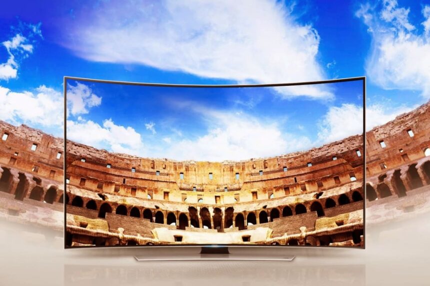 Imagem ilustrativa de Smart TV 4K Samsung.