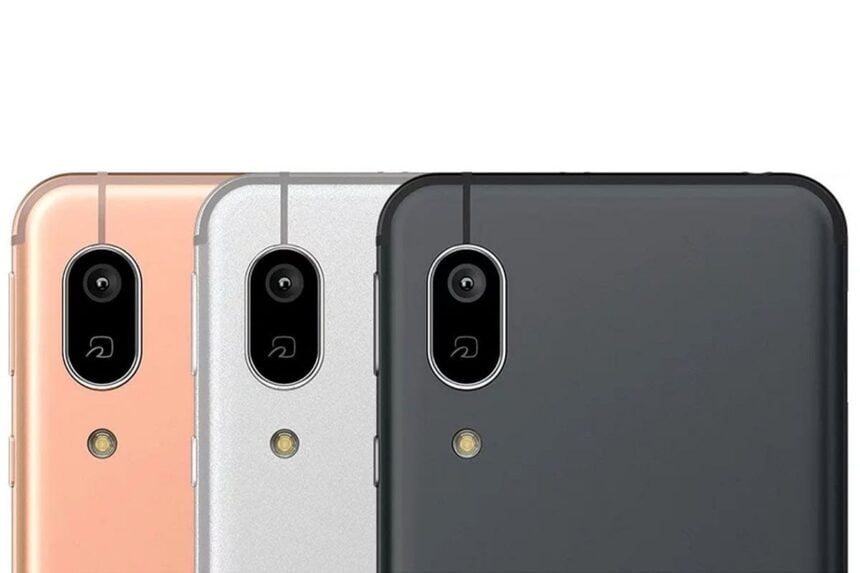 Sharp S7 anunciado em três cores.