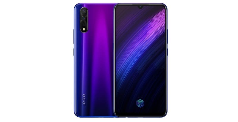 Vivo iQOO Neo 855 é lançado com câmera tripla e quatro variantes Vivo iQOO Neo 855 na cor roxa.