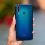 Vivo U3 azul.