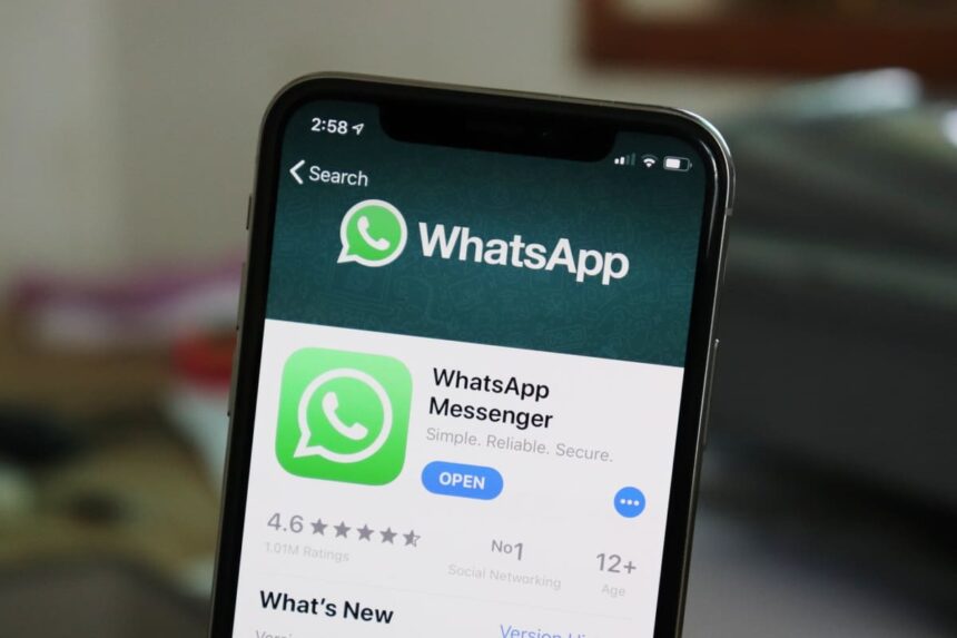 WhatsApp para iPhones.