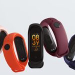Mi Band 4 cores.