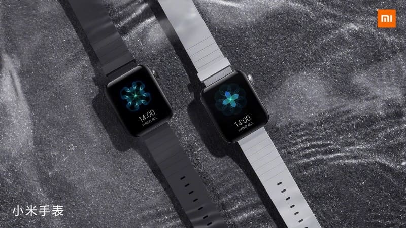 xiaomi mi watch ponteiros