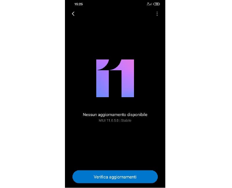 Pocophone F1 é atualizado para versão estável da MIUI 11 Captura de tela da atualização para a MIUI 11 do Pocophone F1 na Itália.