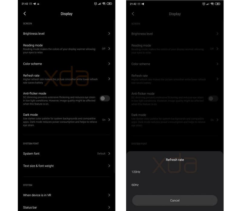 Xiaomi novo smartphone.