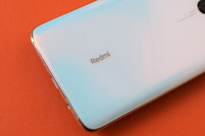 Redmi Note 8 Pro logo na parte traseira.