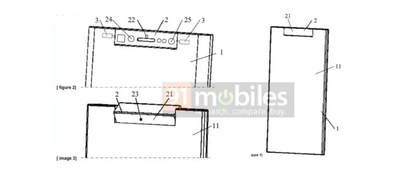 ZTE registra patente de smartphone com entalhe rotativo ZTE registra patente de smartphone com entalhe rotativo.