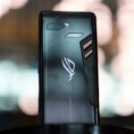 Parte traseira do ASUS ROG Phone.