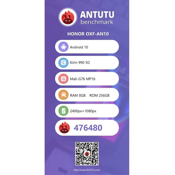 Honor V30 Pro 5G: Vazam especificações técnicas do smartphone Especificações técnicas e pontuação do Honor V30 Pro 5G no AnTuTu.