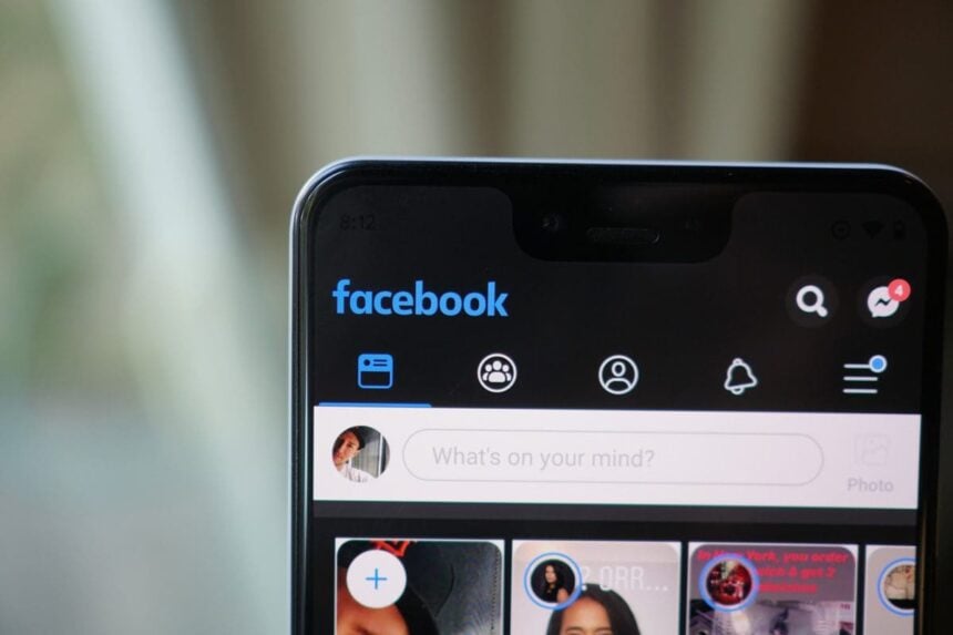facebook dark mode android