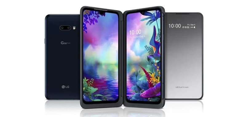 LG lança G8X ThinQ no Brasil com duas telas e Snapdragon 855 LG G8X ThinQ preto.