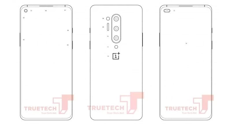 OnePlus 8 tem seu suposto design revelado em vazamento Suposto design do OnePlus 8.