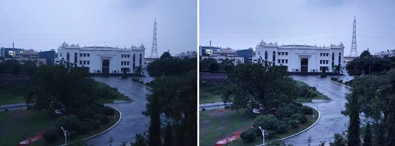 Galaxy S9 e Note 9: Android 10 traz modo noturno para a câmera frontal Comparativo de fotos modo noturno Galaxy S9 e Note 9.