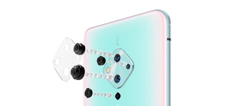 Vivo S5 é lançado com Snapdragon 712, 8 GB de RAM e quatro câmeras Vivo S5 detalhes das câmeras.