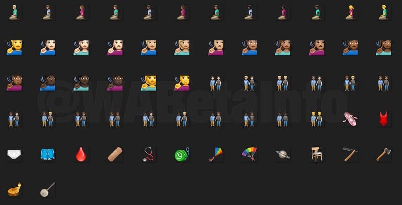 WhatsApp para Android ganha novos emojis em atualização Lista com alguns dos novos emojis do WhatsApp.
