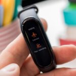 Mi Band 4 preta.