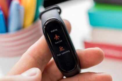 Mi Band 4 preta.