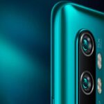 Xiaomi Mi CC9 Pro foto destaca câmeras traseiras.