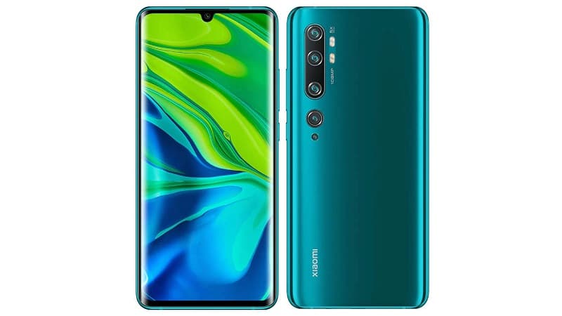 Xiaomi confirma lançamento do Mi Note 10 no Brasil Xiaomi Mi Note 10 verde.