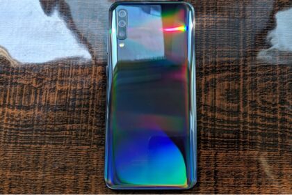Imagem ilustrativa do Galaxy A50.