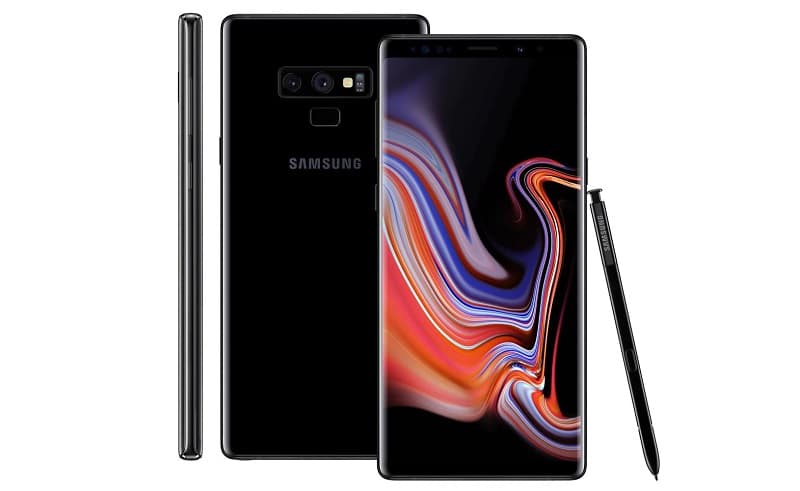 Galaxy Note 9 recebe atualização de segurança de dezembro no Brasil Galaxy Note 9 na cor preta.