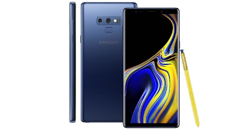 Galaxy Note 9 recebe versão estável do Android 10 com a One UI 2 Galaxy Note 9 azul.