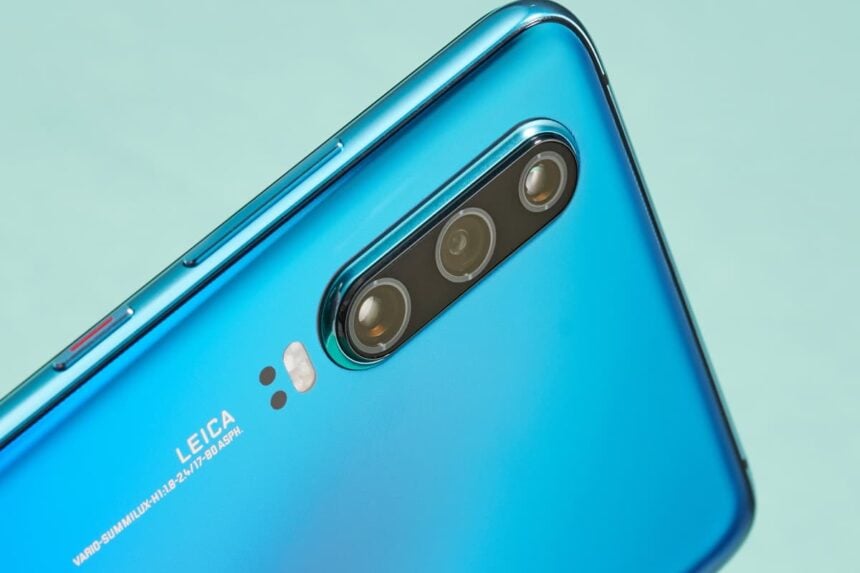 Imagem ilustrativa do Huawei P40.